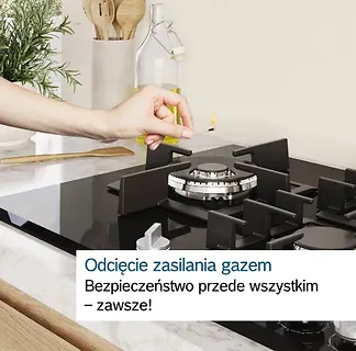 Bosch Płyta gazowo-szklana POH6B6K30