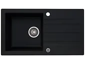 Zlewozmywak granitowy Kernau KGS A 50 1B1D Deep Black