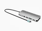 Stacja dokująca USB-C Metal Nano 3x Display Dock 2x HDMI 1x USB-C video Power Delivery 140W + i-tec Universal Charger 140 W
