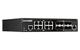 QNAP Przełącznik zarządzany sieciowo QSW-M3216R-8S8T-EU 8x 10GbE RJ45 8x10GbE SFP+