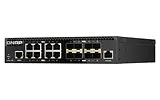 QNAP Przełącznik zarządzany sieciowo QSW-M3216R-8S8T-EU 8x 10GbE RJ45 8x10GbE SFP+