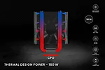 Savio Chłodzenie procesora CPU Vortex X2 Black
