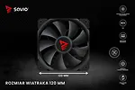 Savio Chłodzenie procesora CPU Vortex X2 Black
