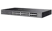 TP-LINK Przełącznik zarządzalny Omada 24-Port 10GBASE-T L2+ with 8 10GE  SFP+ Slots