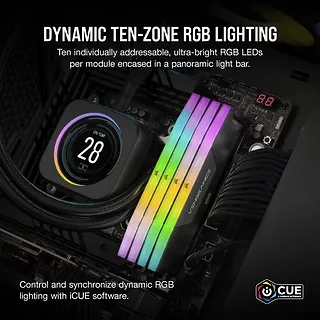 Corsair Pamięć DDR5 Vengeance RGB 96GB/6400(2*48GB) CL32