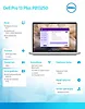 Laptop Dell Pro 13 Plus PB13250 W11P Ultra 7 266V/16GB/512GB/13.3 FHD+/Arc/FgrPr&SmtCd/FHD/IRCam/Mic/WWAN Ready+BT/BcklKb/3C/vPro/3YPS Silver