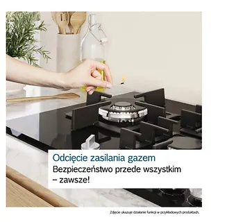 Bosch Płyta gazowa szklana PPP6A2I40