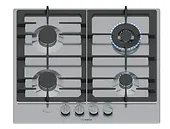 Bosch Płyta gazowa PCH6A5I90 Flame Select WOK