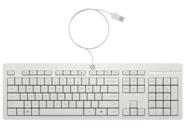 Zestaw przwodowy Klawiatura i mysz 225 G2 biały (AW5S6AA)