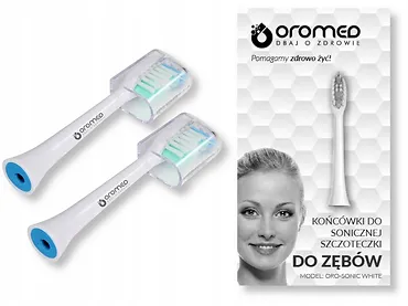Końcówki do szczoteczki sonicznej ORO-MED WHITE