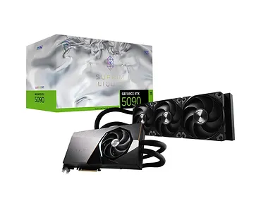 MSI Karta graficzna GeForce RTX 5090 SUPRIM LIQUID SOC 32G GDDR7 512bit 3DP/HDMI