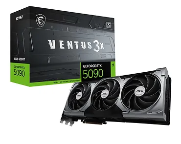 MSI Karta graficzna GeForce RTX 5090 32G VENTUS 3X OC