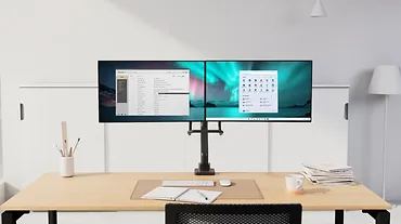 Kensington Ramię do monitora podwójne SmartFit