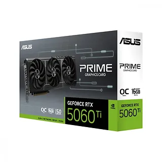 Asus Karta graficzna GeForce RTX 5060 Ti Prime OC 16GB GDDR7 128BIT 3DP/HDMI