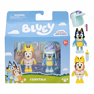 Tm Toys Figurka Bluey Baśniowe Postacie 2-pak