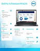Laptop Dell Pro 14 Premium PA14250 W11P Ultra 7 268V/32GB/512GB/14.0 QHD+ Touch/Arc/FgrPr/FHD/IRCam/Mic/WLAN+BT/BcklKb/3C/vPro/3YPS Magnesium