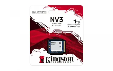 Kingston Dysk SSD NV3 1TB M.2 2230 PCI-e 4.0 NVMe 6000/4000