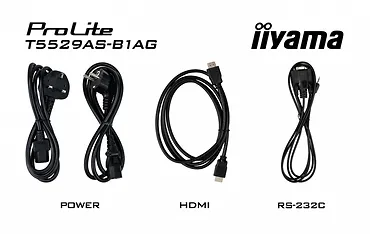 IIYAMA Monitor 55 cali T5529AS-B1AG VA,4K,HDMIx2,USB-C,RJ45,2x10W,WiFi,     Android 14, Signal FailOver, Whiteboard, iiSignage2 (CMS), iiControl (DMS),   iiS