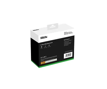 8BitDo Gamepad Ultimate Mini Wired Xbox Pad Clear white