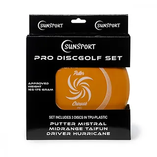 Tactic Gra DiscGolf set Pro, Putter,Mid Range&Drivet Plastik