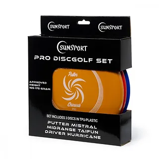 Tactic Gra DiscGolf set Pro, Putter,Mid Range&Drivet Plastik