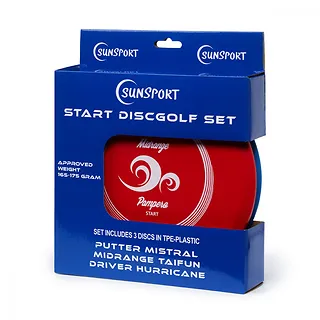 Tactic Gra DiscGolf set START, Putter, Mid Range&Drivet Plastik
