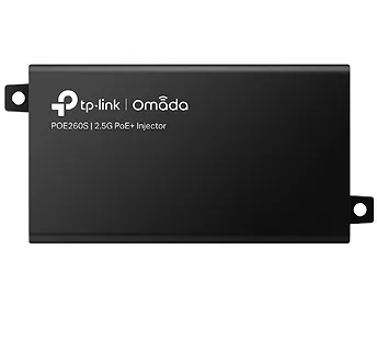 TP-LINK Injector Adapter Omada 2.5G PoE+  PORT: 1× 2.5G PoE Port, 1× 2.5G Non-PoE Port