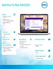 Laptop Dell Pro 13 Plus PB13250 W11P U5 235U/16GB/512GB/13.3 FHD+/Int/FgrPr&SmtCd/FHD/IRCam/Mic/WLAN+BT/BcklKb/3C/vPro/3YPS Aluminum