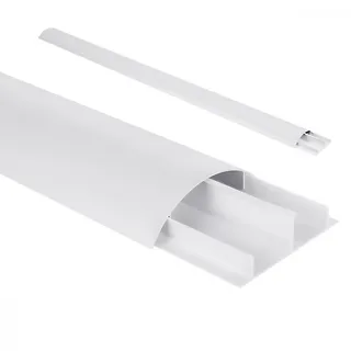 Maclean Listwa maskująca MC-814 W aluminiowa, Biała