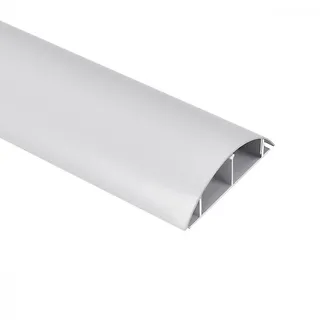 Maclean Listwa maskująca MC-814 S srebrna, aluminiowa