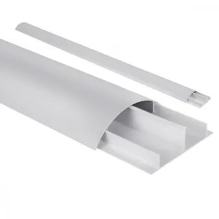 Maclean Listwa maskująca MC-814 S srebrna, aluminiowa