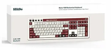 8BitDo 108 Mechanical Keyboard Fami Ed.