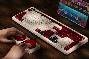 8BitDo 108 Mechanical Keyboard Fami Ed.