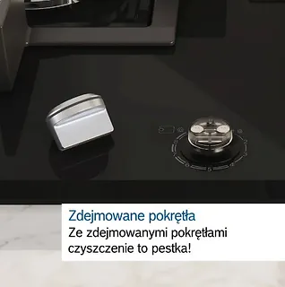Bosch Płyta gazowa PCQ7A5I90 75 cm inox