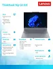 Lenovo Notebook ThinkBook 16p G6 21R0001TPB W11Pro Ultra 9 275HX/2x16GB/1TB/RTX 5060 8GB/16.0 WUXGA/Luna Grey/1YR Premier WHB + 3YR OS + CO2 Offset