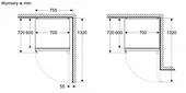 Bosch Chlodziarko-zamrażarka 70 cm KGN49OCAF Antracyt