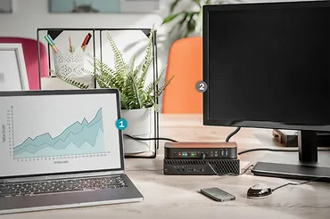 Digitus Przełącznik KVM 2 portowy, 2x HDMI IN, 1x HDMI OUT, 2x USB A, 1x Audio, 4K x 2K 60Hz, IN&OUT