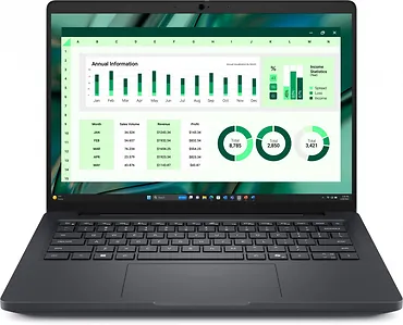 Stacja robocza Dell Pro Max 14 MC14250 Win 11 Pro U7 255H/16GB/512GB Gen4/14.0 FHD+/UMA GPU/FgrPr&SmtCd/FHD/IR Cam/Mic/WLAN + BT/Backlit Kb/4 Cell/3PS