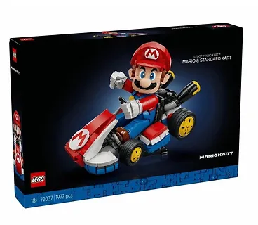 LEGO Klocki Super Mario 72037 Mario Kart Mario i Standard Kart