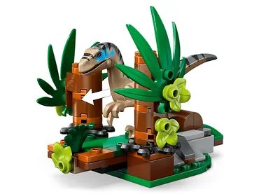 LEGO 76972 Jurassic World Ucieczka terenówką przed raptorem