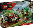 LEGO 76972 Jurassic World Ucieczka terenówką przed raptorem