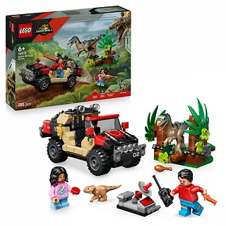 LEGO 76972 Jurassic World Ucieczka terenówką przed raptorem