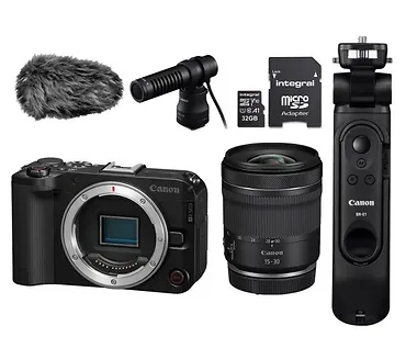 Canon Aparat bezlusterkowy  EOS R50V+ RF-S 14-30 F4-6.3 IS STM PZ      CONTENT CREATOR 6895C028