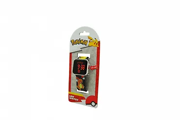 Zegarek LED z kalendarzem Pokemon