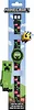 Zegarek cyfrowy Minecraft