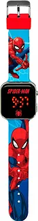 Zegarek LED z kalendarzem Spiderman