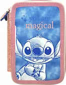 Piórnik dwukomorowy Stitch