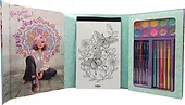 Zestaw kreatywny Mandala brokat