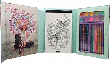 Zestaw kreatywny Mandala brokat