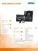MSI Płyta główna X870E GAMING PLUS WIFI AM5 4DDR5 ATX